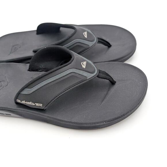 Quiksilver Mathodic Recovery Comfort Slide Sandal Men's Black Size US9 EU42 - Picture 11 of 11
